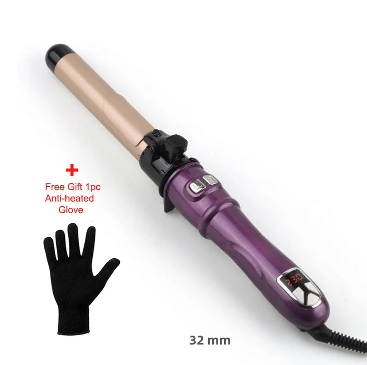 Automatic Rotating Curling Iron – 1.1/1.25 Inch Ceramic Wand