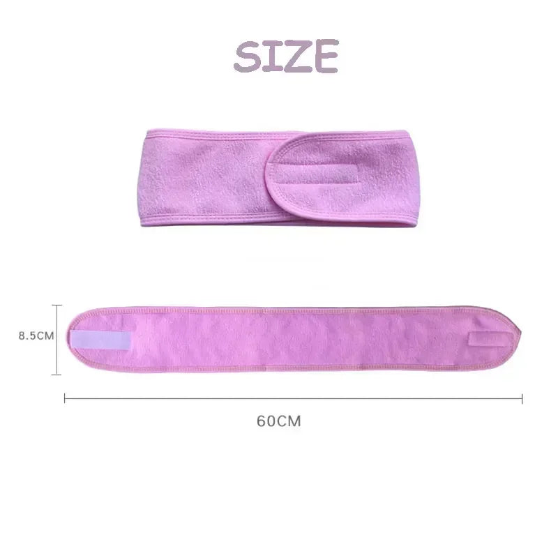 Adjustable Wide Makeup Headband