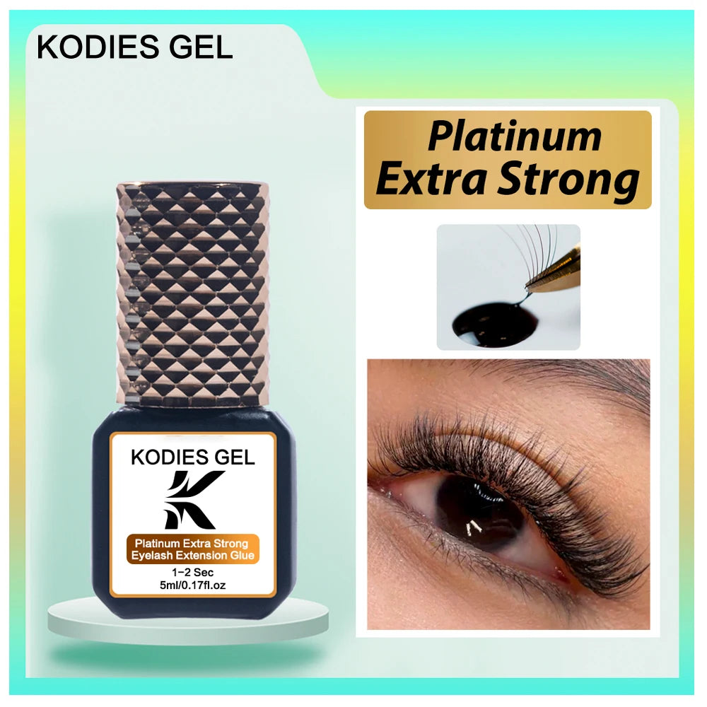 Kodies Gel Eyelash Glue – Extra Strong, Fast Dry