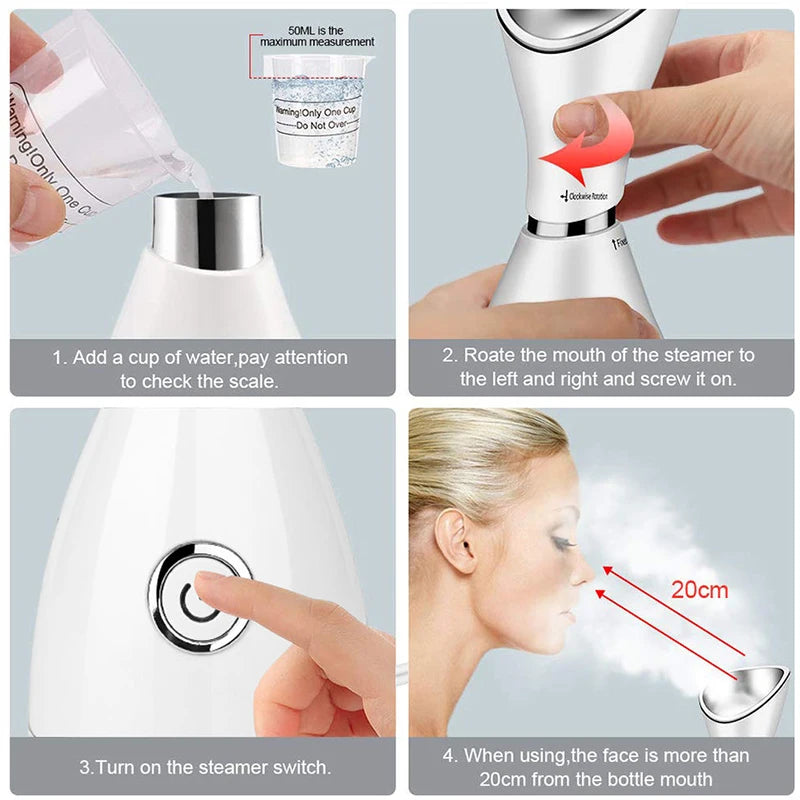 Facial Steamer & Humidifier Machine