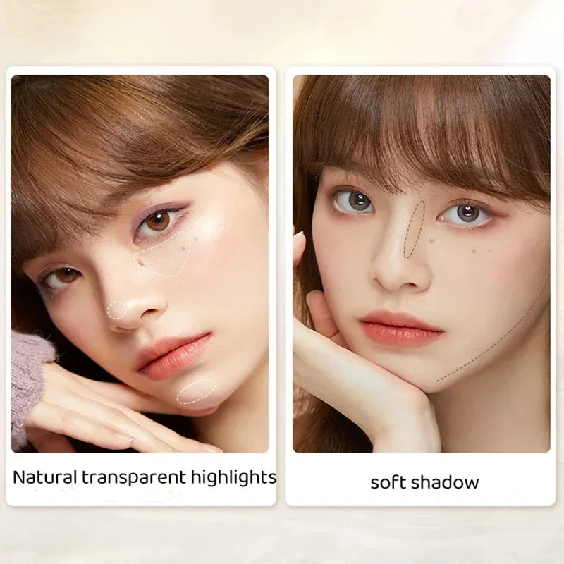 Judydoll Highlighter Palette – Long-Lasting Contour & Shimmer Makeup