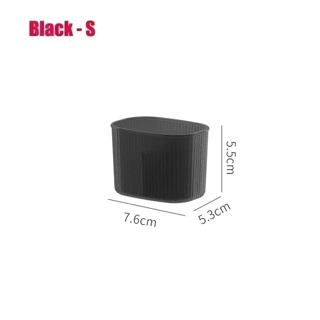 Matte Cosmetic Organizer Box – Makeup Storage Tray
