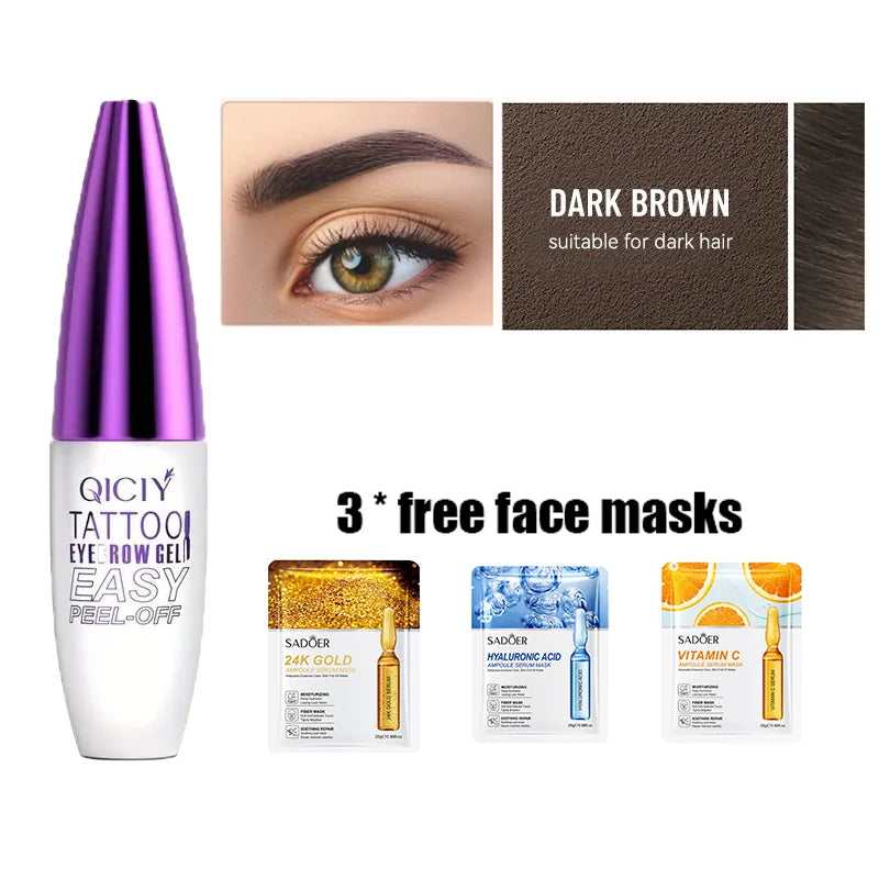 Qiciy Brow Cream – Waterproof, Sweatproof Eyebrow Tint