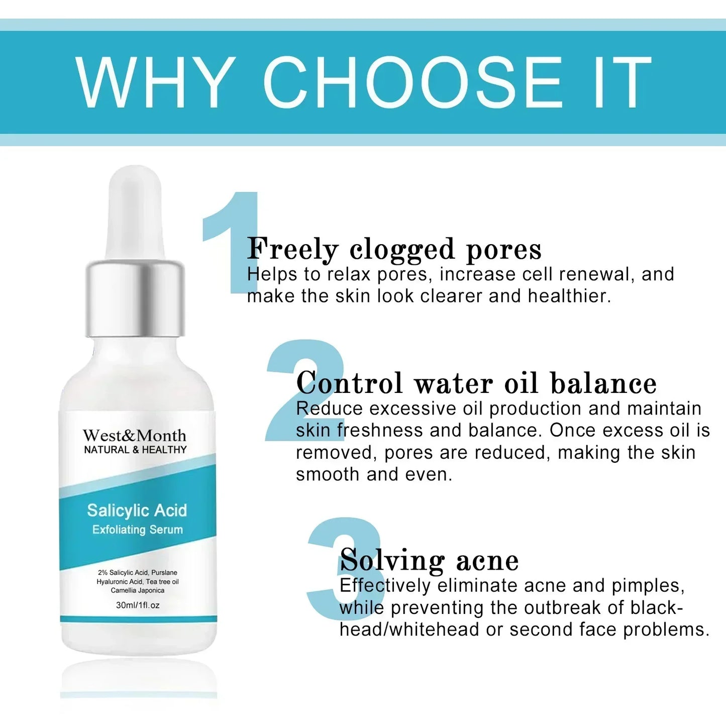 Facial Skin Peel Serum – Chemical Peel for Acne & Wrinkles