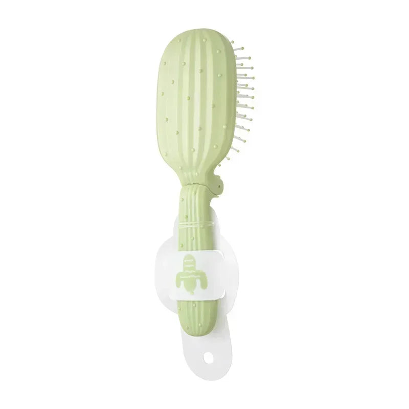 Foldable Cushion Hair Brush – Portable Travel Comb