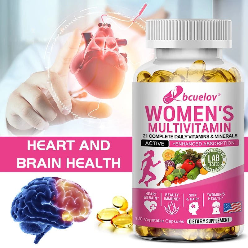 Multivitamin Supplement – Energy, Heart & Immunity