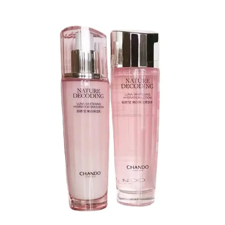 CHANDO Whitening Skincare Set – Toner, Serum & Face Cream