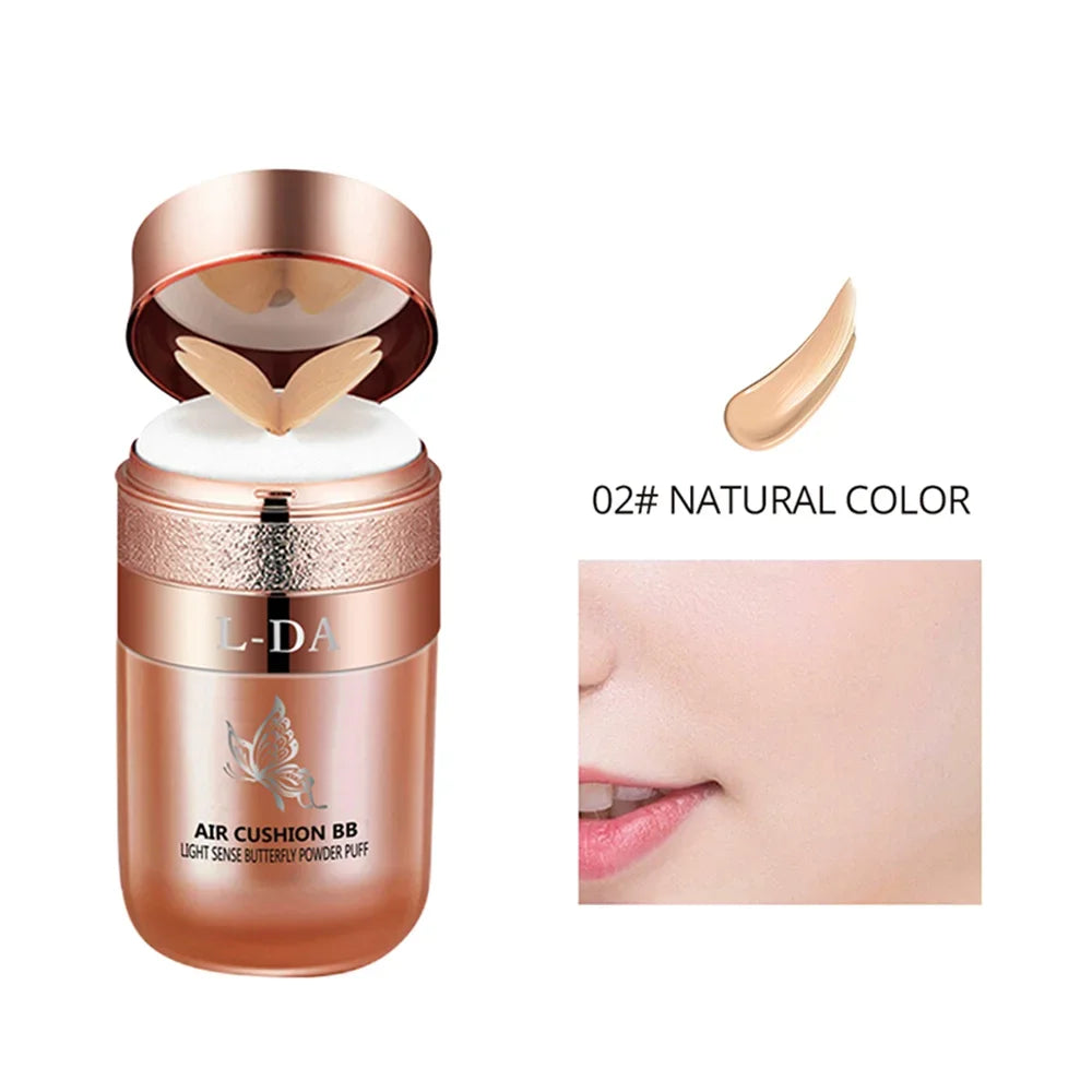 Butterfly Puff Air Cushion Foundation – Moisturizing CC Cream