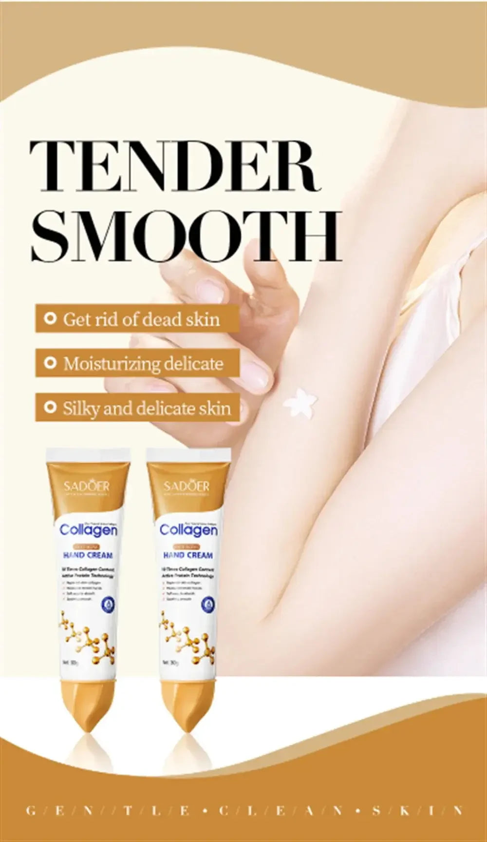 Collagen Hand Cream – Anti-Wrinkle & Repair