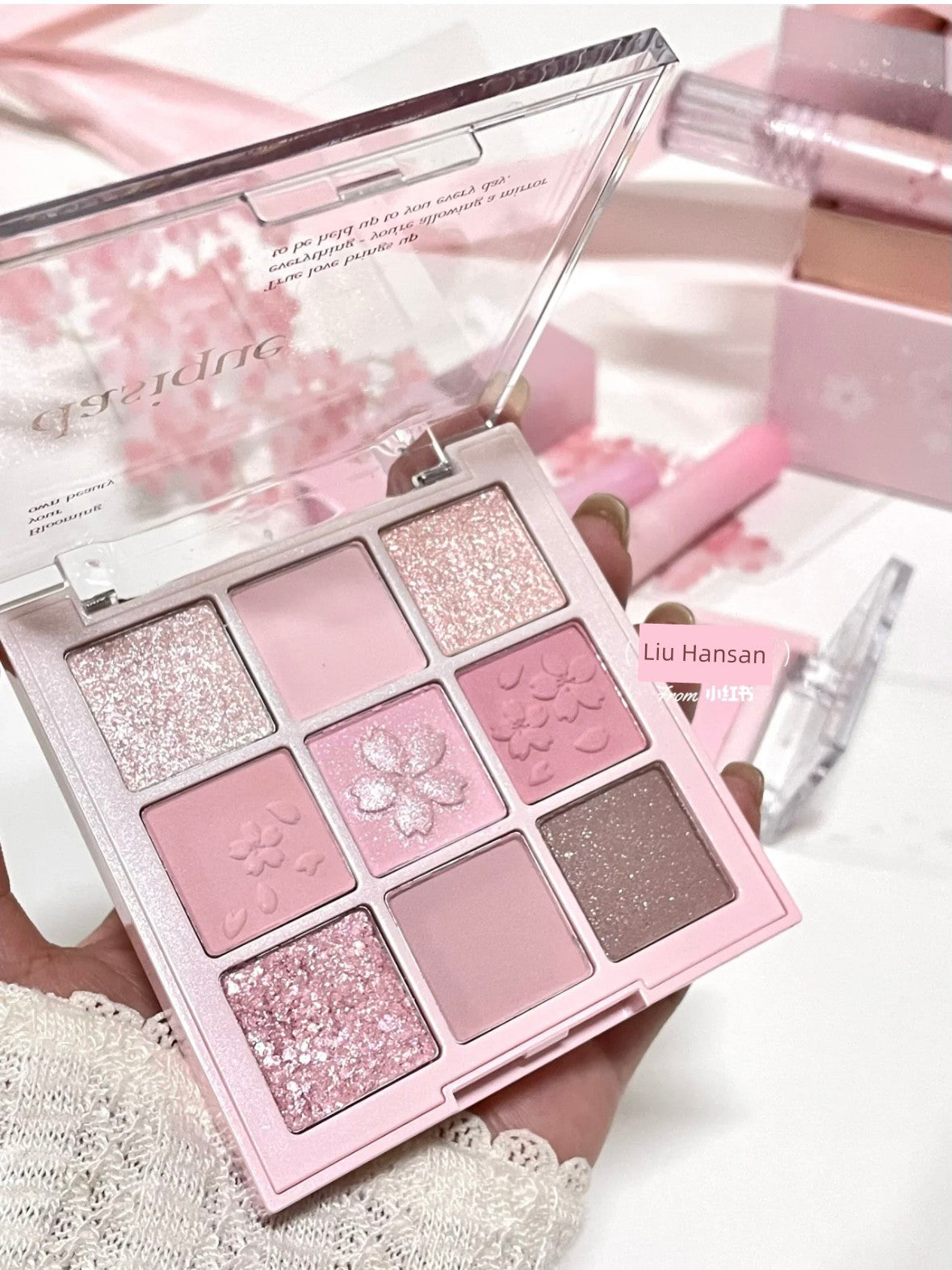 Chocolate Blush & Eyeshadow Palette – 9 Colors