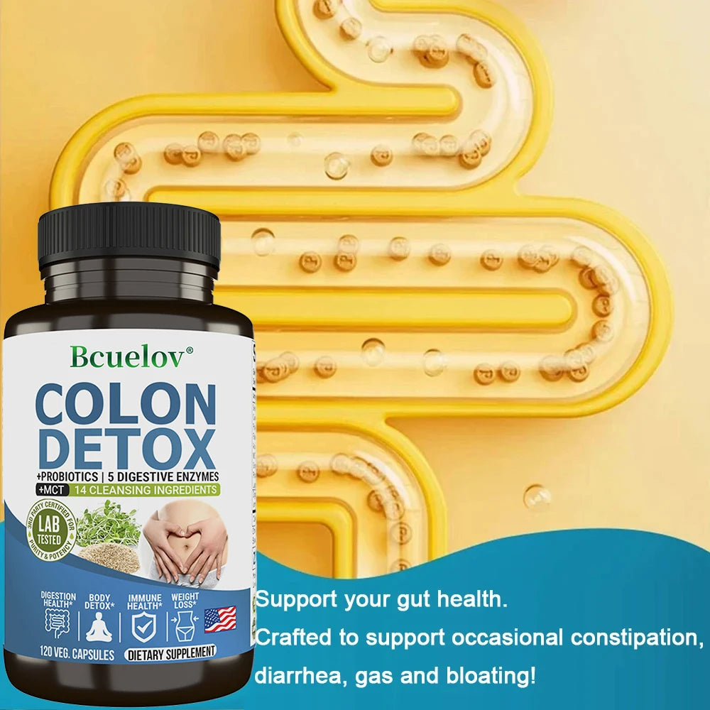 Colon Cleanser Detox – Probiotic Gut Health