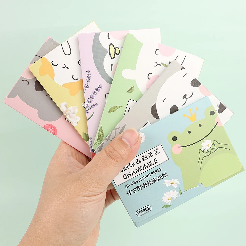 Oil Absorbing Blotting Paper Sheets