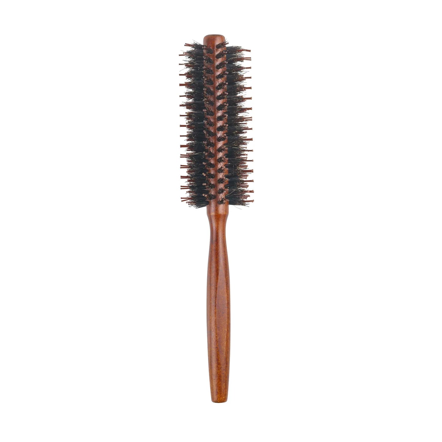 Wooden Bristle Round Brush – Curling Roller Hair Comb