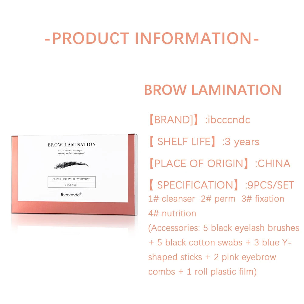 Brow Lamination Kit – Pro Lift & Perm with Keratin