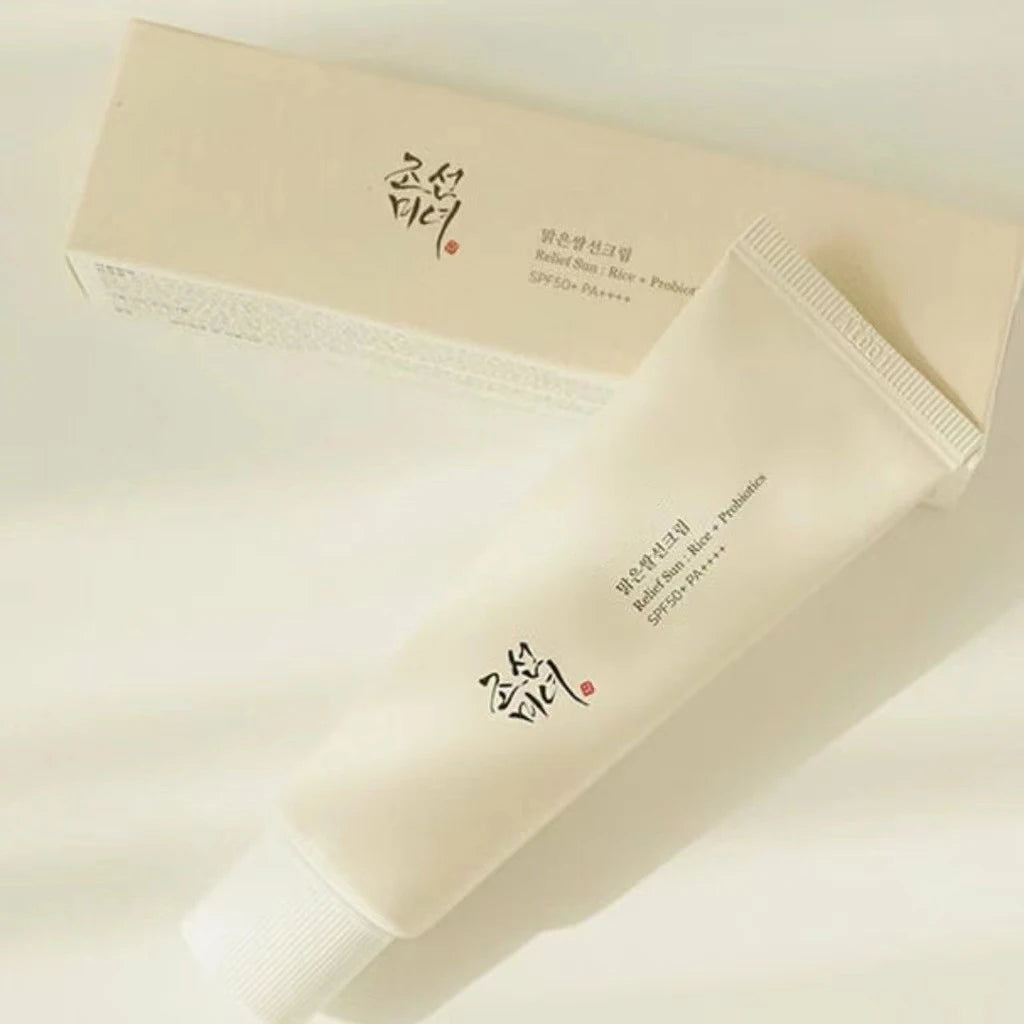 SPF50+ Korean Sunscreen – Rice Probiotic Sunblock Cream 50ml