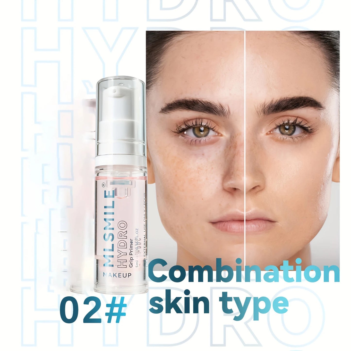 Power Grip Face Primer – Gel-Based, Hydrating, Long-Lasting
