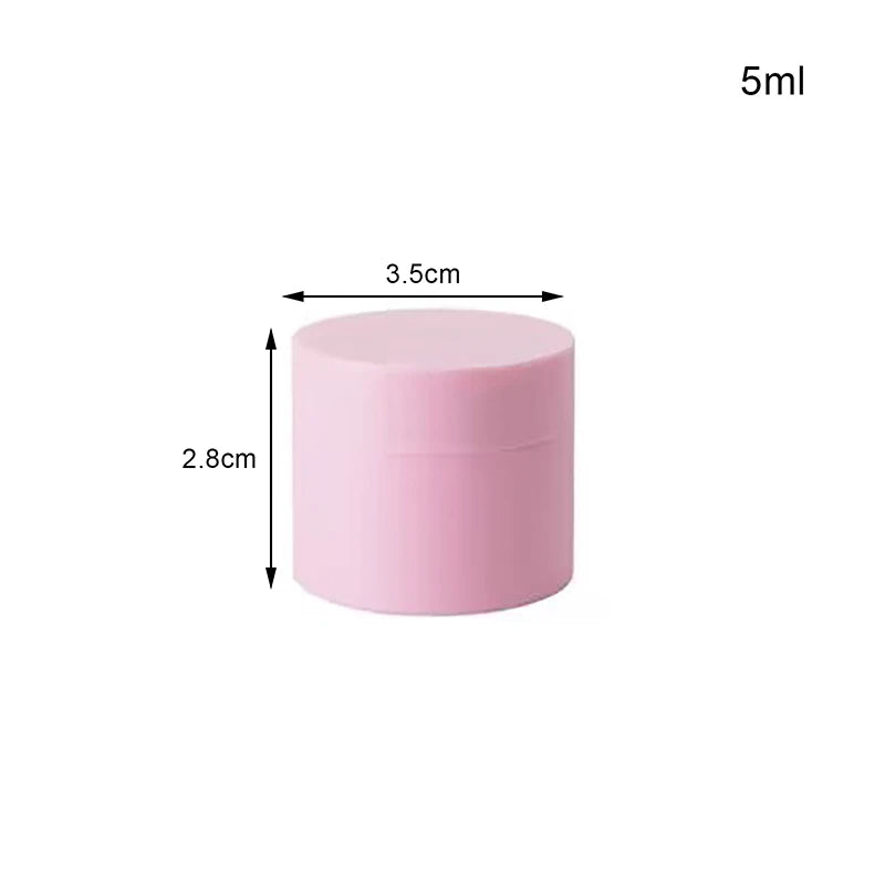 Empty Cosmetic Jars – Travel Containers for Creams & Lip Balm (5–50ml)