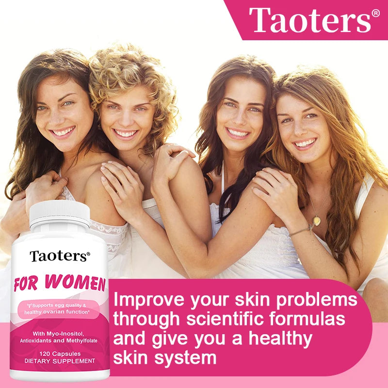 Women’s Reproductive Health Supplement – Inositol, Antioxidants & Folate