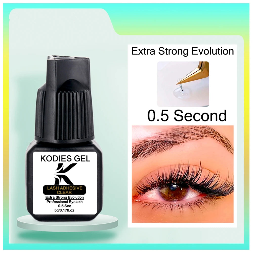 Kodies Gel Eyelash Glue – Extra Strong, Fast Dry