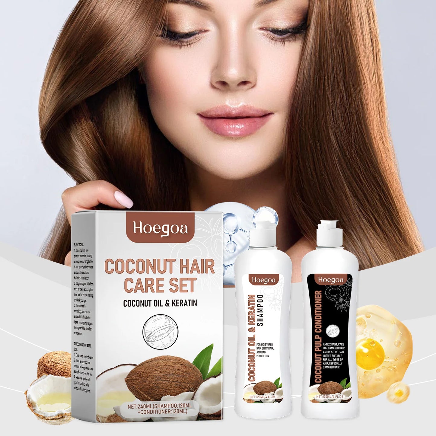 Hair Growth Shampoo & Conditioner – Nourish & Smooth