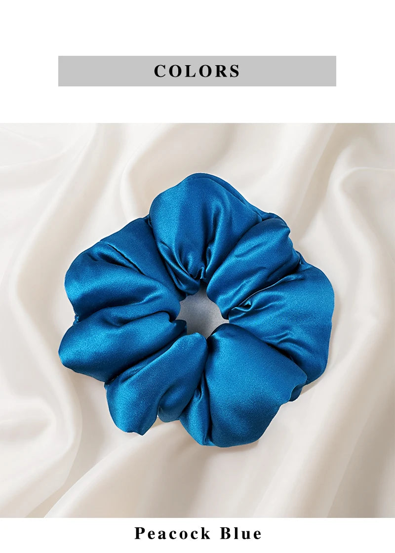Mulberry Silk Scrunchies – Soft Pillow Hair Band (6CM)