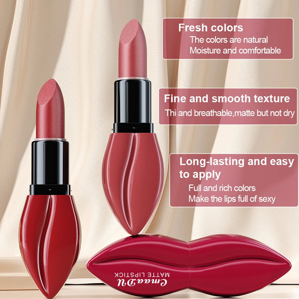 Matte Lipstick – Long Lasting Waterproof Gloss