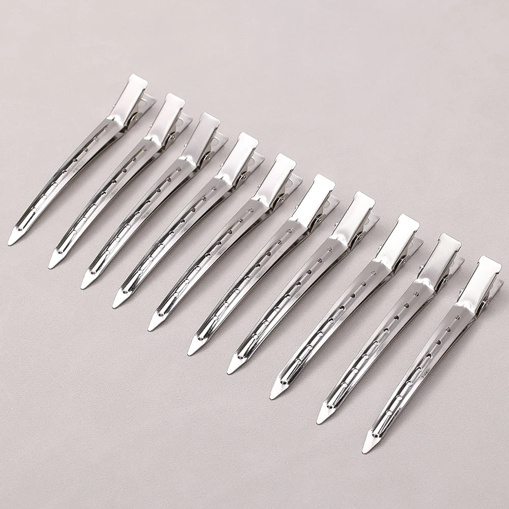 Stainless Steel Hair Clips – Salon Sectioning Pins
