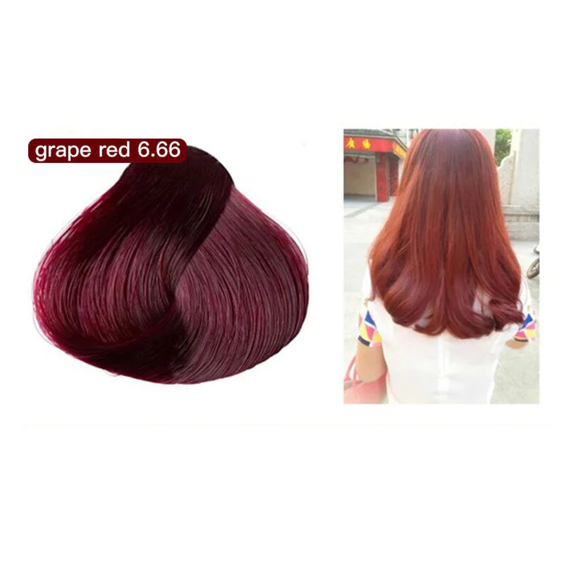 Mokeru Argan Hair Dye – Moisturizing Brown Shampoo