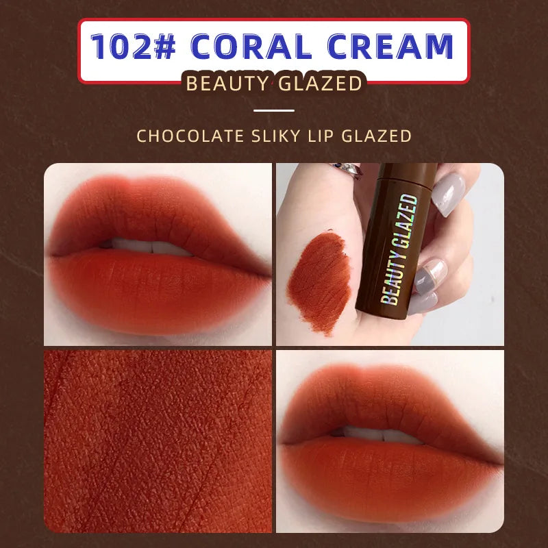 Beauty Glazed Matte Lip Glaze – Long Lasting Color