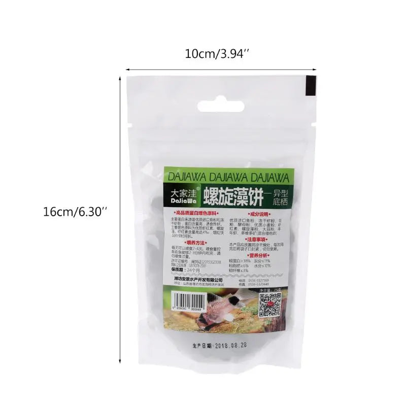 Small Fish Spirulinas Tablets Improving Immune System Blended-Diet