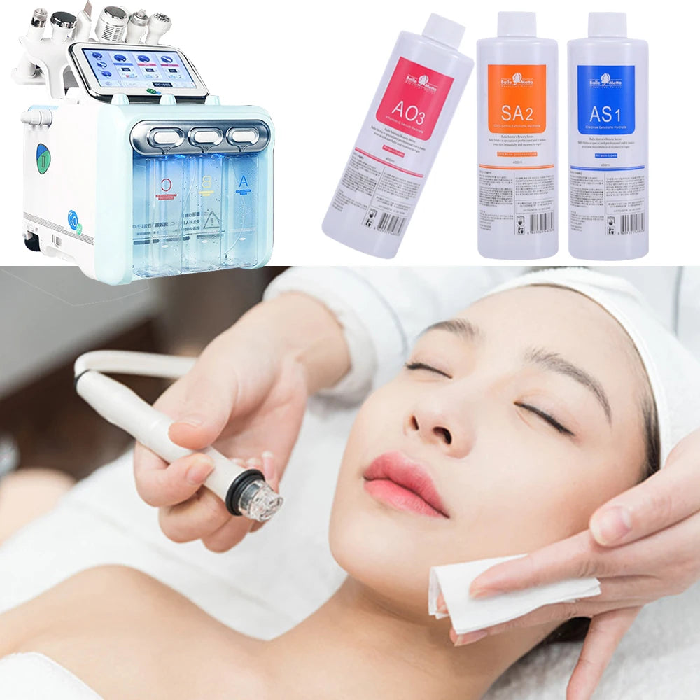 3PCS Hydra Liquid Face Serum – Aqua Peel Solution (1200ml)