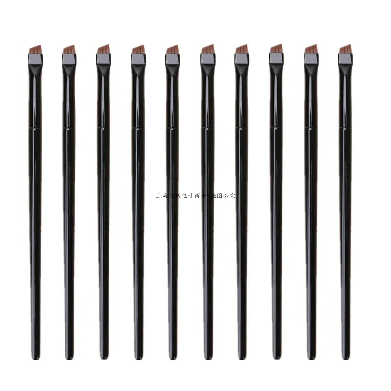 Eyebrow & Eyeliner Brush Set – Angled Makeup Tools