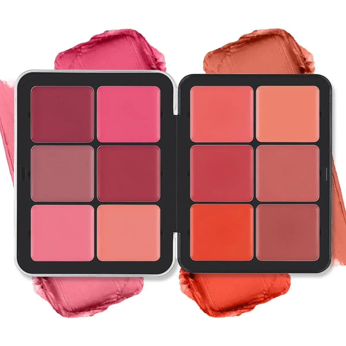 12-Color Concealer & Blush Palette – Matte Highlight & Contour