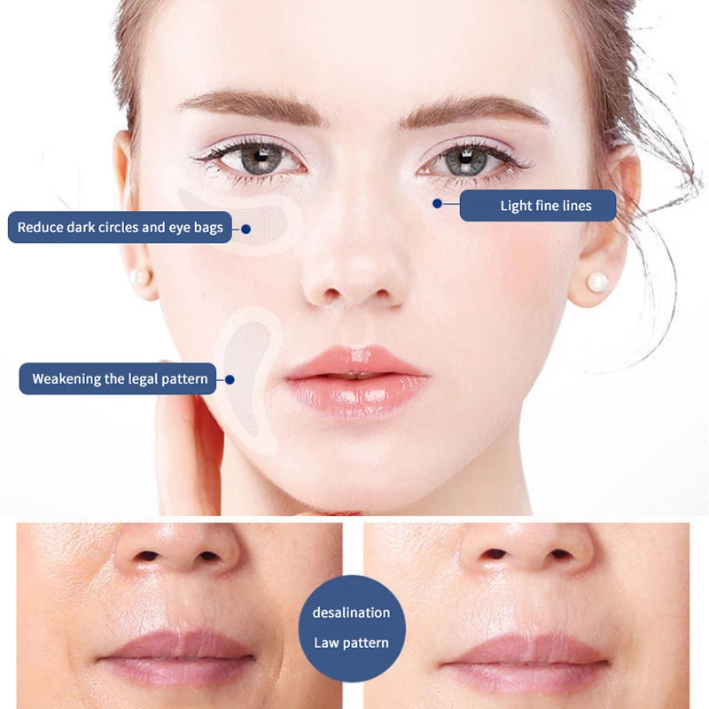 Hyaluronic Acid Microneedle Eye Patches – Moisturizing & Firming