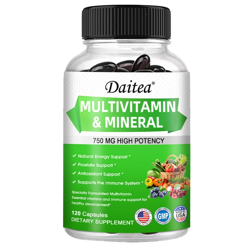 Multivitamin Capsules – Energy, Skin, Eye & Immune Support (Unisex)