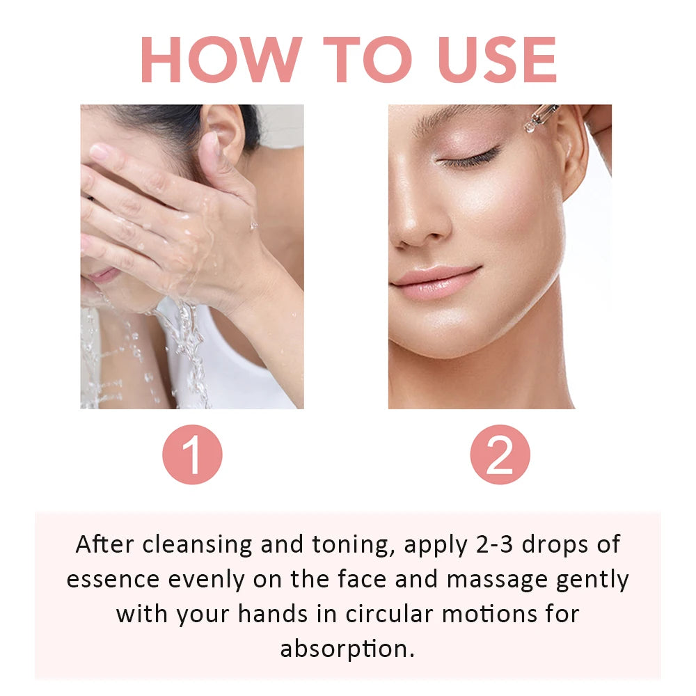 Niacinamide Facial Serum Hyaluronic Acid Vitamin B12 deep hydration Pore Minimizer for Face Brightening Glowing Skin Essenece