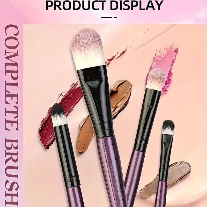 Makeup Brush Set (8–20pcs) – Foundation & Eyeshadow