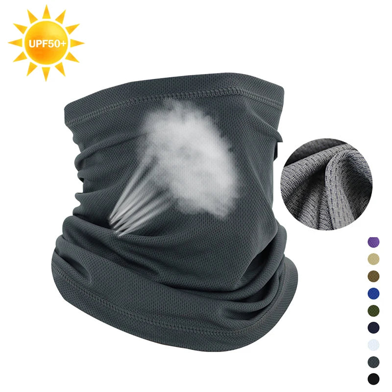 Breathable Sunscreen Half Face Mask – Sports Neck Warmer