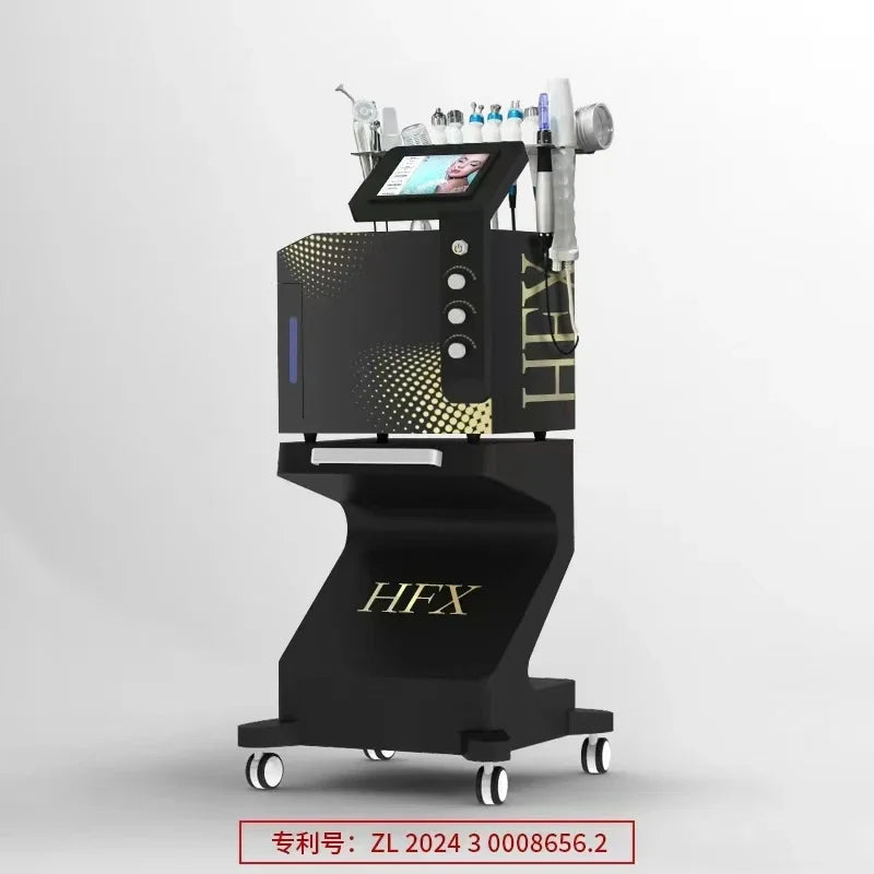 Haifei Desktop Big Bubble Beauty Machine Multi Functional Skin Care Deep Cleaning Facial Treatment Professional Device