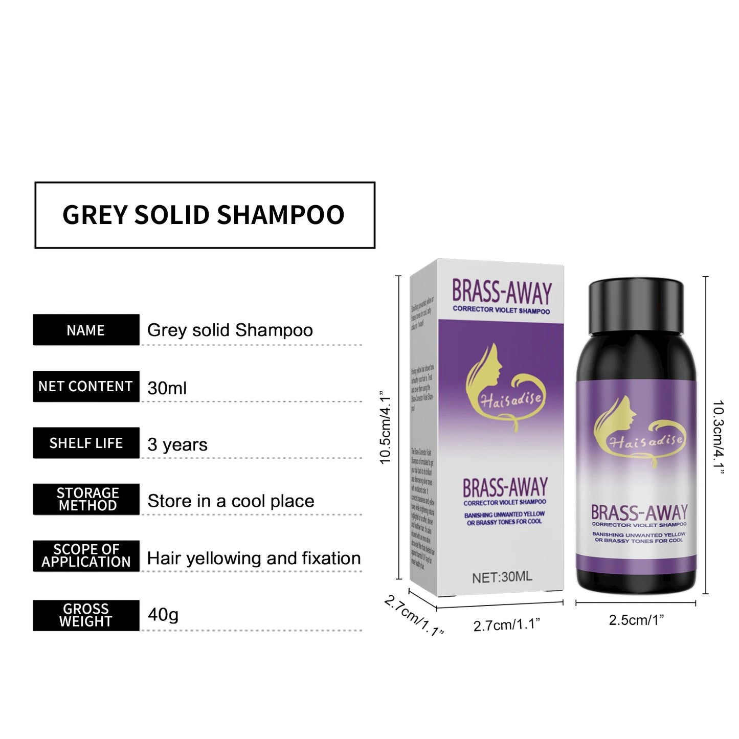 EELHOE Purple Shampoo – Blonde Color Care & Repair