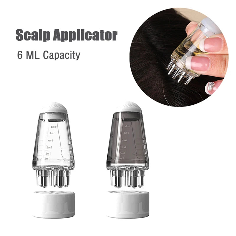 Serum Applicator Comb – Roller Ball Scalp Massager