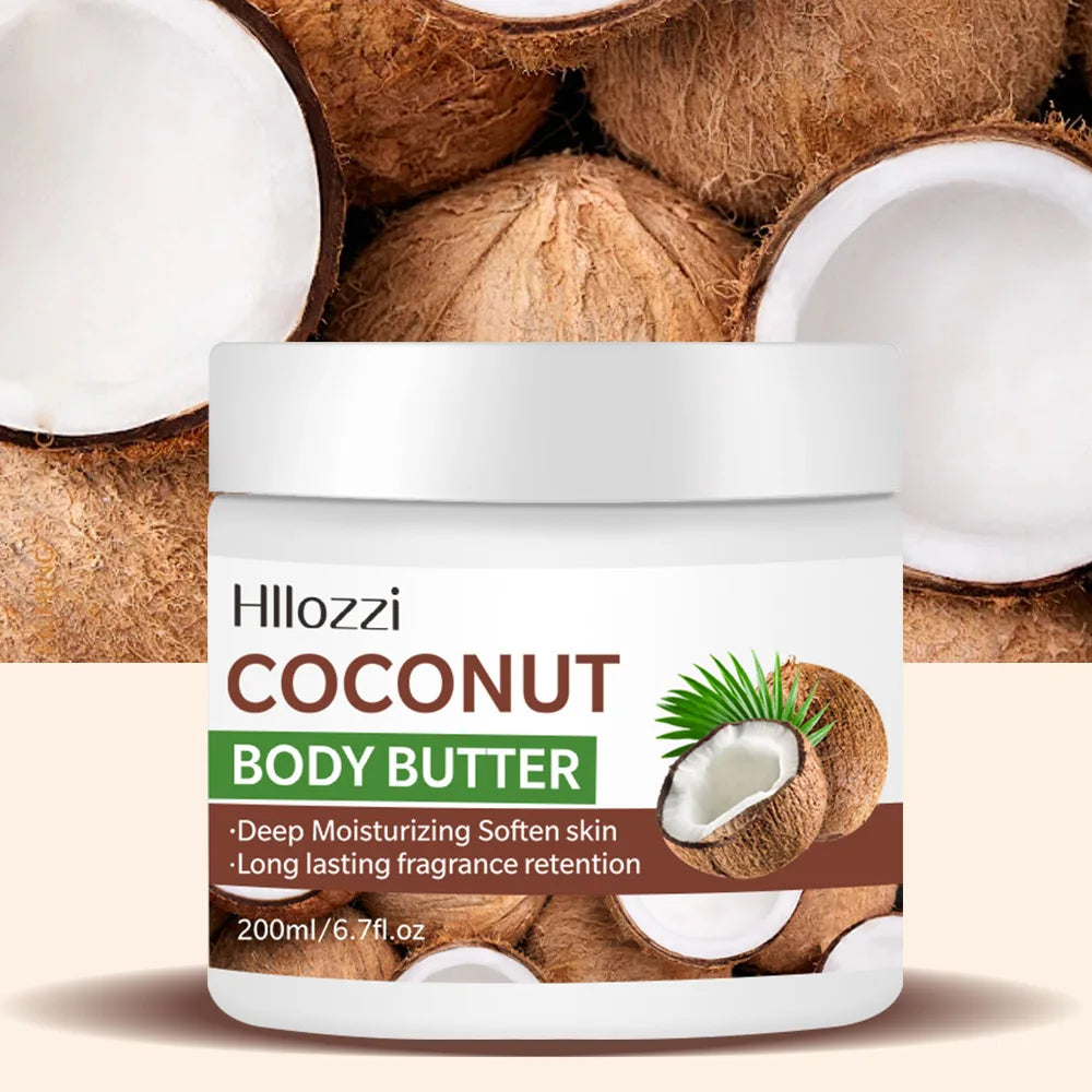 Coconut Mango Body Butter – Moisturizing & Repair Cream (200ml)