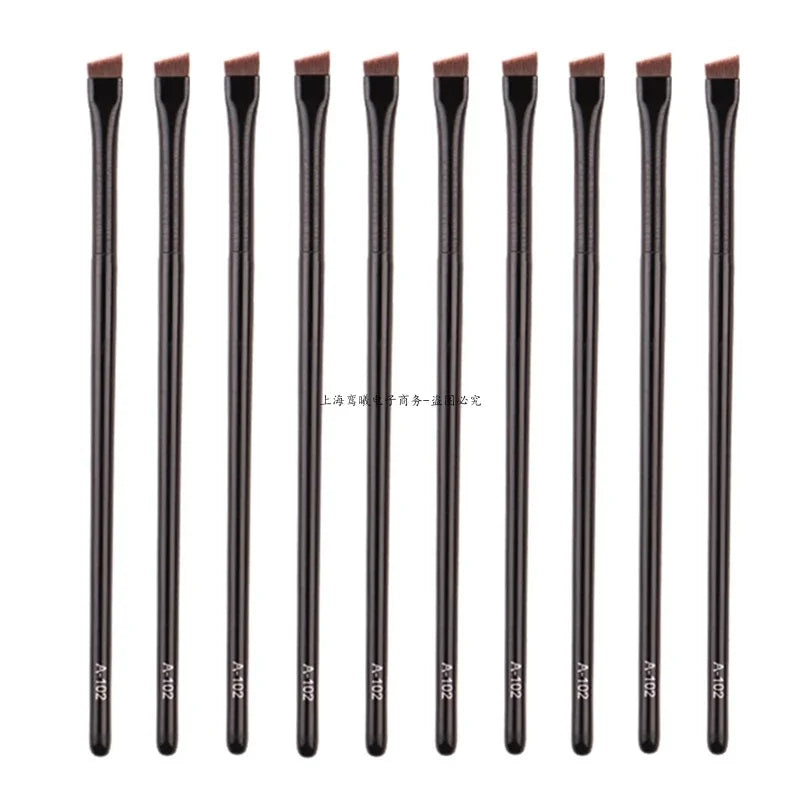 Eyebrow & Eyeliner Brush Set – Angled Makeup Tools