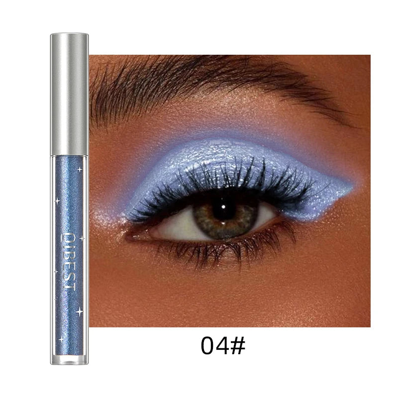 Qibest Glitter Eyeshadow – Long Lasting Shimmer