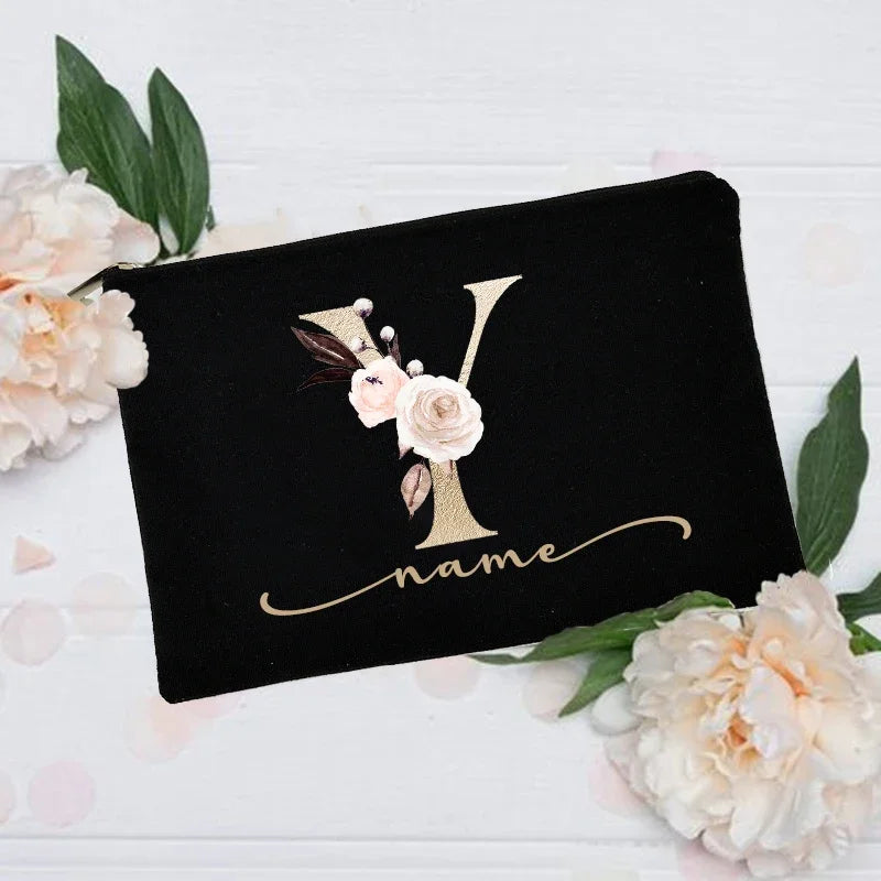 Custom Name Makeup Bag – Personalized Cosmetic Case