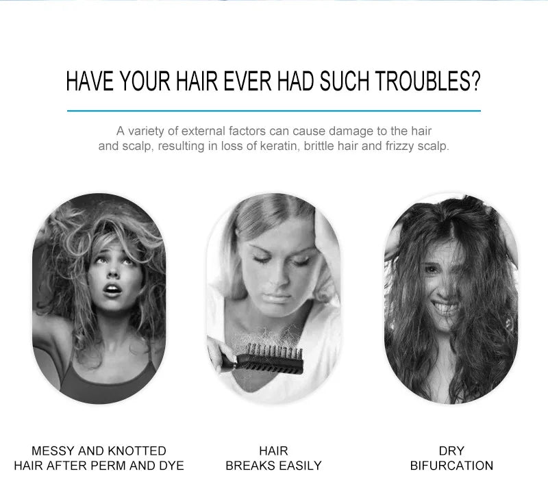 Keratin Hair Mask & Conditioner – Repair & Restore Set