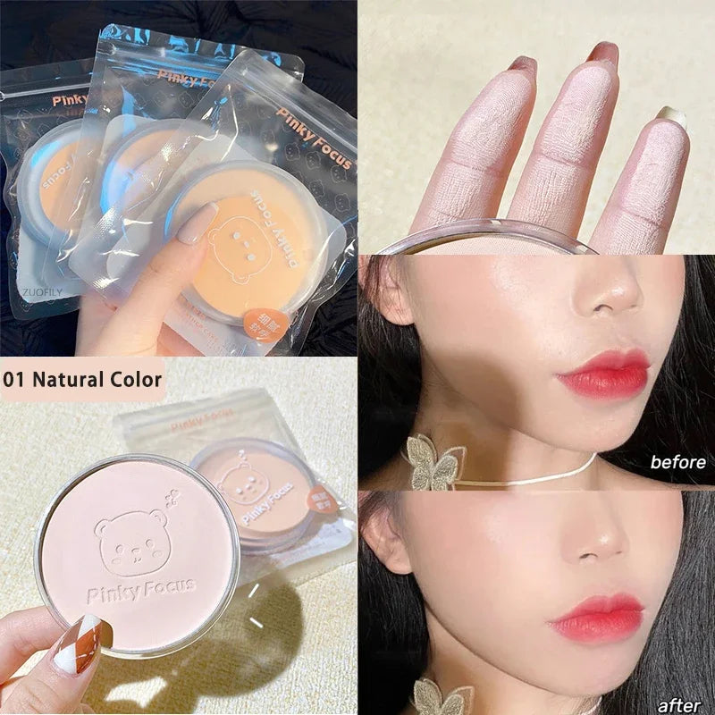 99% Aloe Vera Softening Powder – Waterproof, Oil-Control Foundation
