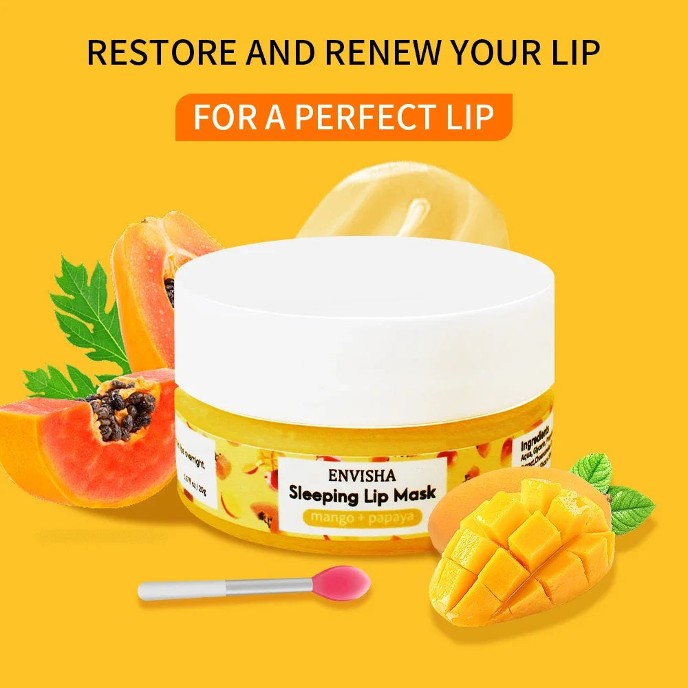 ENVISHA Lip Mask – Sleeping Balm & Moisturizing Care
