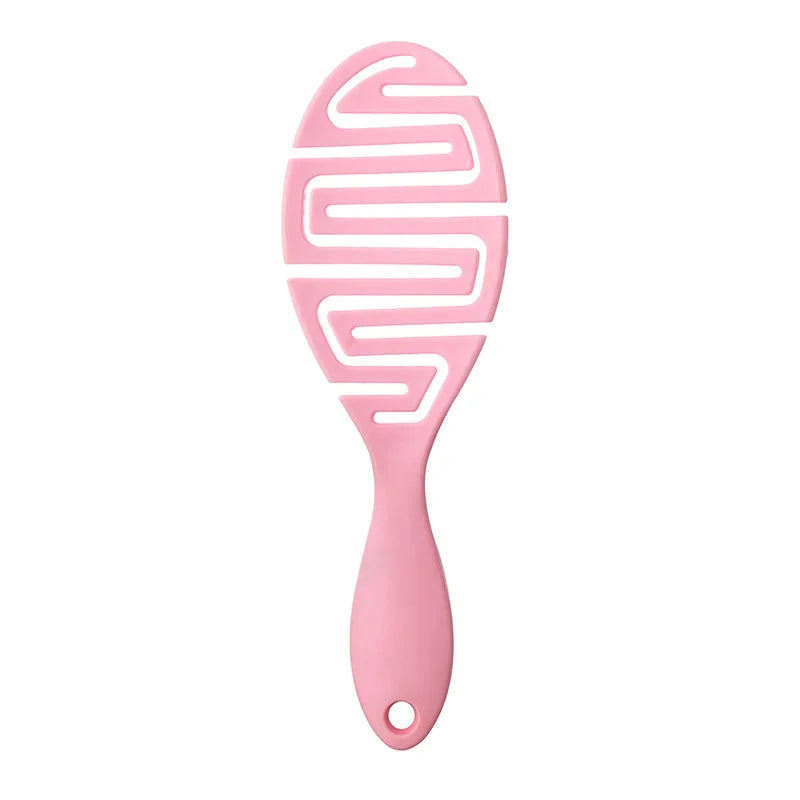 Self-Cleaning Massage Comb – Anti-Static Hairbrush for Women