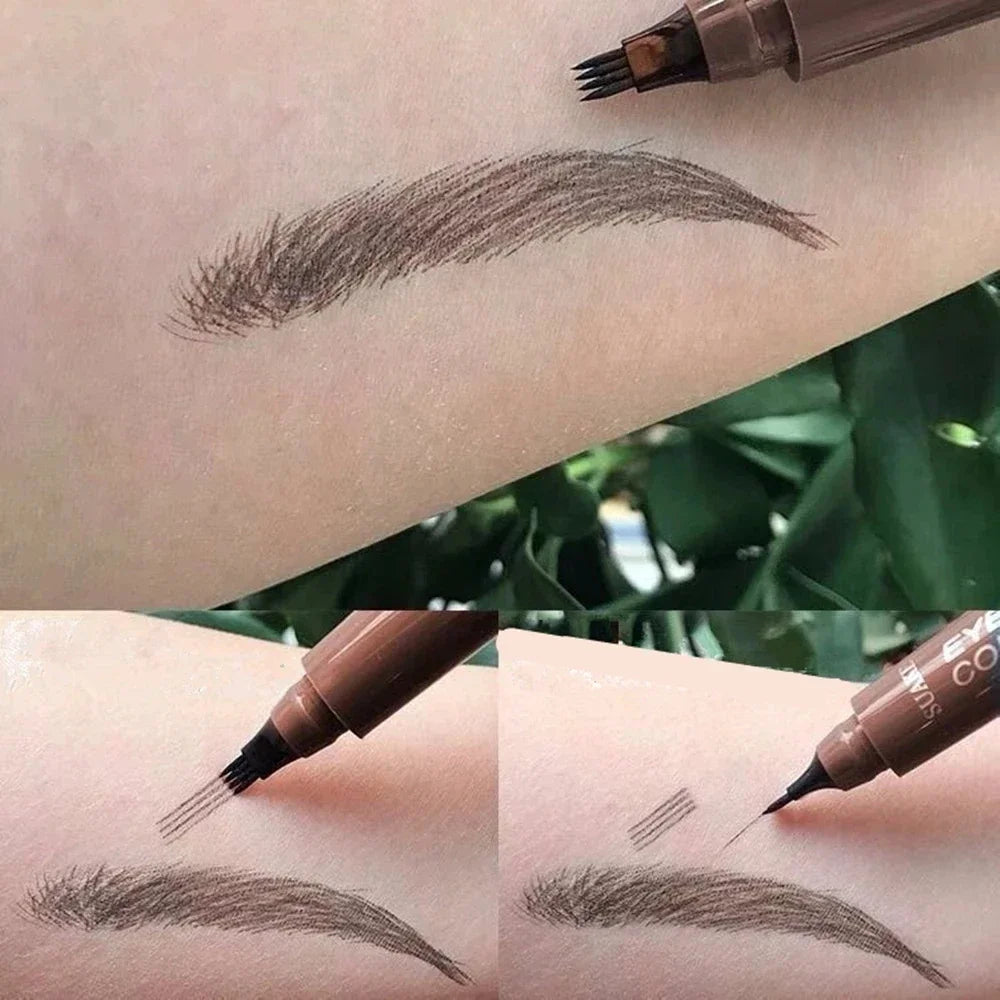 4-Point Eyebrow Pencil – Waterproof Brow Pen